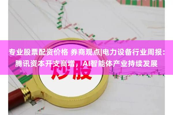 专业股票配资价格 券商观点|电力设备行业周报：腾讯资本开支高增，AI智能体产业持续发展